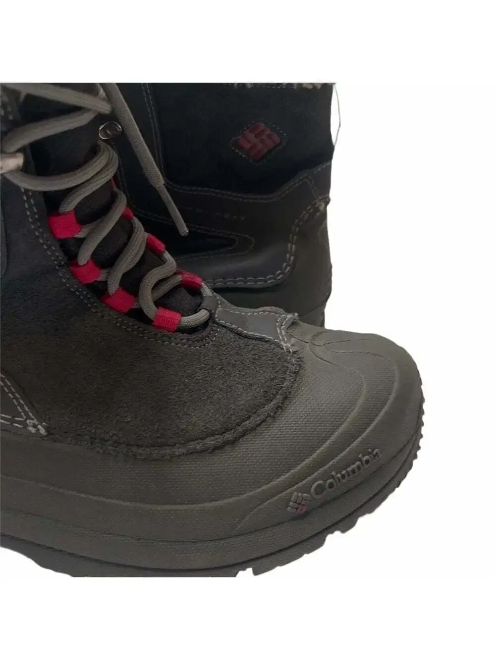 Columbia Women Teen Youth Omni-heat BY1291‑022 Winter Boots Size 7 - Gray